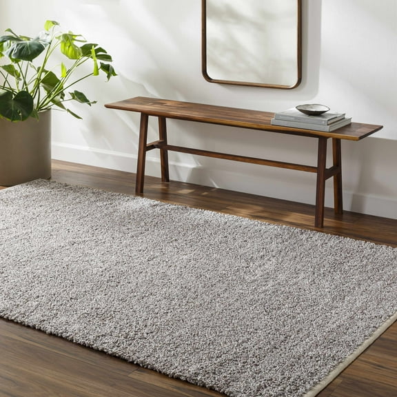 Hauteloom Joyce Living Room, Bedroom Area Rug - Contemporary - Natural Gray - 10' x 14'