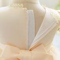thumbnail image 7 of IBTOM CASTLE Baby Girl Christening Lace Tulle Dress, Newborn Floral Flower Kids Skirt, Toddler Birthday Wedding Party Princess Gown Champagne, 7 of 7