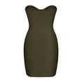 thumbnail image 4 of Birdeem Robe Tube en Tricot de Laine pour Femmes, Coupe Ajustée, Haute Extensibilité, 4 of 5