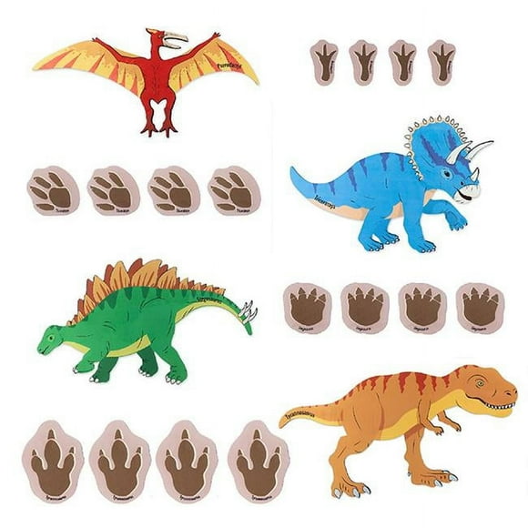 Learning Advantage CTUFF822 Chasing Dinosaurs Mats