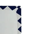 thumbnail image 3 of Ambesonne Blue Fitted Sheet, Old Home Tile Inspired, Full Size, Navy Blue and White, 3 of 3