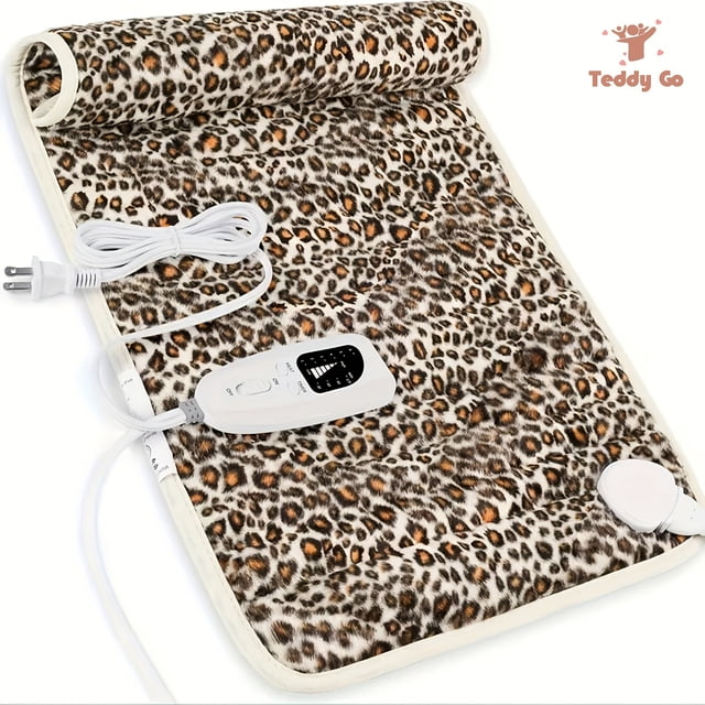 SNNROO 12‘‘×24‘‘ Electric Heating Pad - Soothing Moist Heat For Back Neck Abdomen Shoulder Knee Arms And Legs With Dry Heat Auto Shut Off And Relaxing Comfort Perfect Christmas