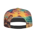 thumbnail image 5 of Adjustable Baseball Cap, Island Beach Guinea Pig Flat Bill Trucker Flat Brim Hats Dad Hat for Men Women - Snapback Hat Adjustable Size, 5 of 7