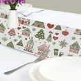 thumbnail image 4 of Yayeee Table Runner 90 inches Long Home Kitchen Dinning Party Decoration, Green Nordic Christmas, 4 of 7
