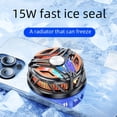 thumbnail image 3 of Enfriador magnético cubierto de hielo para teléfono móvil que mejora el rendimiento del teléfono, 3 of 4