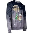 thumbnail image 4 of ProSphere Men's Yuletide Ugly Holiday Bad Rudolf Sweater (Apparel), 4 of 6
