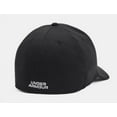 thumbnail image 3 of Men's Under Armour Blitzing Stretch-Fit Hat Color: Black White Size: M/L, 3 of 3