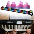 thumbnail image 2 of Piano portátil enrollado a mano HUOGUO de 49 teclas con cuerno para todas las edades, 2 of 5