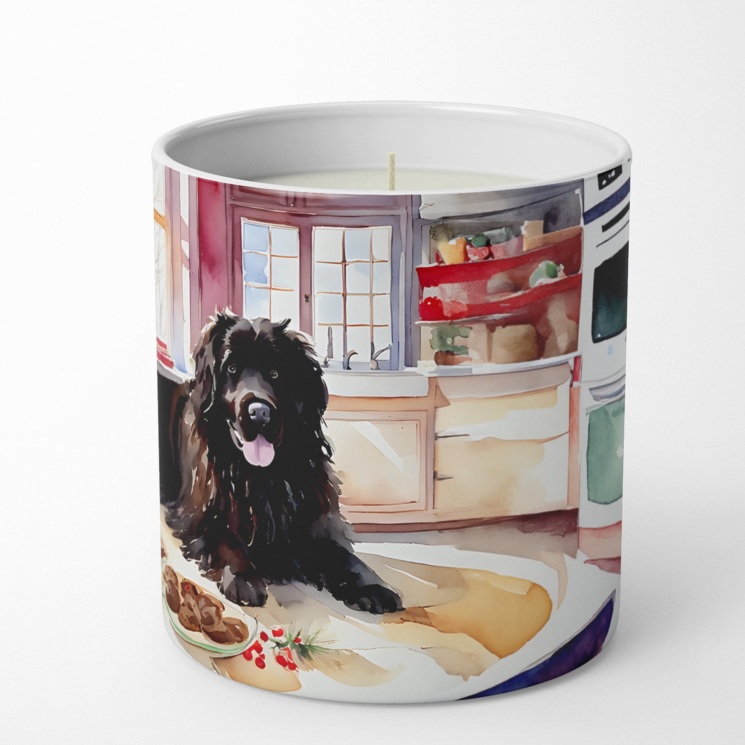 Newfoundland Christmas Cookies Decorative Soy Candle 3.25 in x 3.75 in