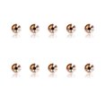 thumbnail image 1 of Nail Rhinestones Flat-Bottom Multi-faceted Sides DIY Handcraft Excellent Gloss Manicure Crystal Different Styles Mobile Phone Champagne, 1 of 6