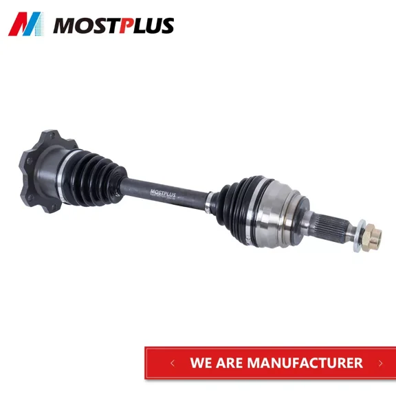 MOSTPLUS 4WD 6-Lug Front CV Axle Shafts for Chevy Silverado GMC Sierra 1500 Tahoe Yukon