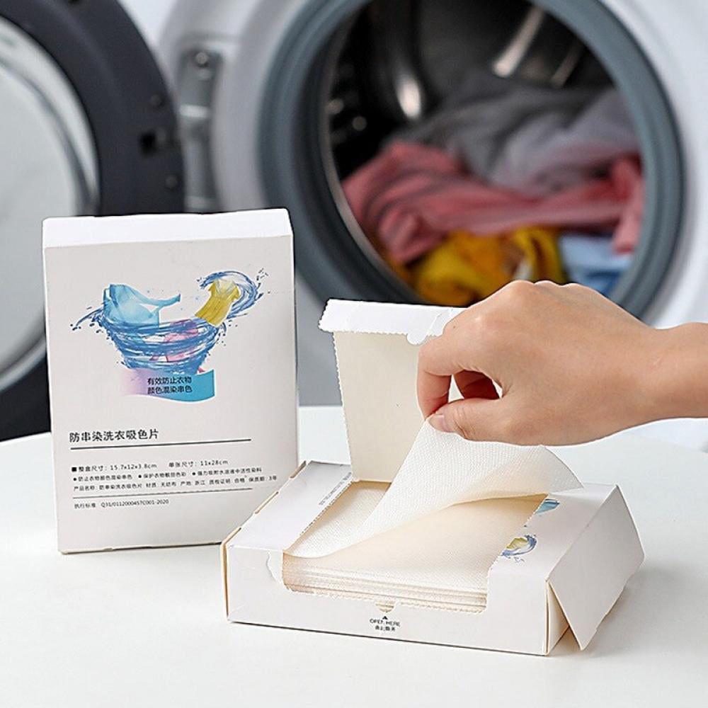 Anti dyed Washing Machine Use Mixed Dyeing Proof Color Absorption Laundry Papers 