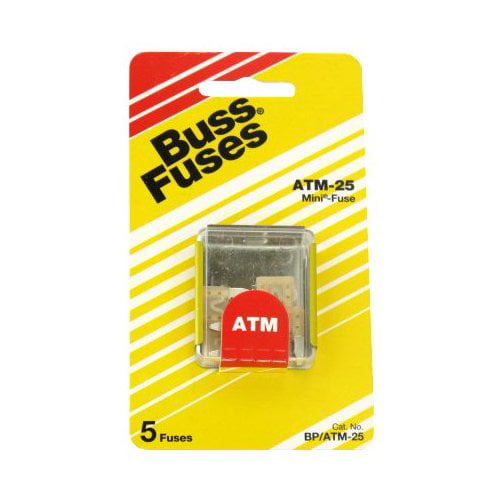 4 Amp Pink Mini/ATM Fuses pack of 25 
