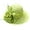 Green, variant on Kentucky Derby Hats Organza Floral Adjustable Wide Brim Hats Fascinator Derby Hats Uv Protection Sun Hat Tea Party Hats