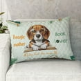 thumbnail image 2 of Beagle Mother Book Lover Living That Dog Mom Life Happy Mother's Day Quilt Pillowcase Beagles Dog Lover Gifts Idea Throw Pillow Cover Bed Home Decor - 03004, 2 of 5
