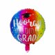 thumbnail image 3 of 10 globos de helio de 18 pulgadas con texto "CongratsGrad", para la vuelta al cole, para graduación, de aluminio, para decoración de fiestas de cumpleaños, suministros para globos, 3 of 5