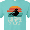 thumbnail image 4 of Inktastic I Like Kayaking and Maybe 3 People Funny Kayak Design T-Shirt, 4 of 5