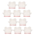 thumbnail image 1 of Gants en Toile, 10 Paires de Gants de Travail en Toile Protection du Travail Réponse Rapide, 1 of 13
