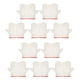 thumbnail image 1 of 10 pares de guantes de Lona Sincero de 24 líneas de doble capa resistentes al desgaste guantes de seguridad para soldar engrosados, 1 of 9