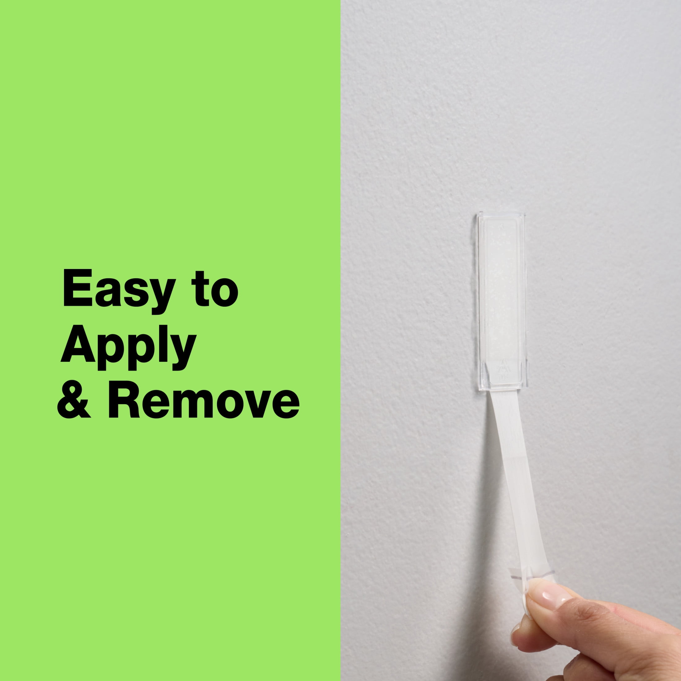 FrogTape reMOVEables Large White Utility Hook , 5 Hooks and 10 Adhesive Strips