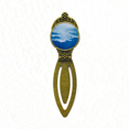 thumbnail image 1 of Grey Sky Fog White Clouds Bookmark Retro Office Label Page Marker, 1 of 4
