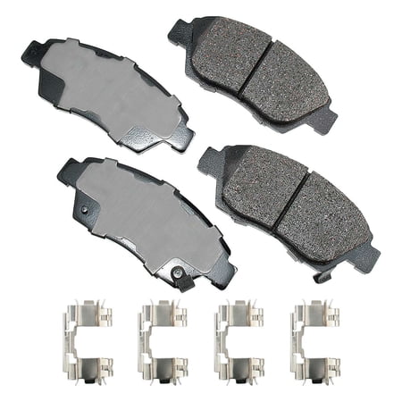 Akebono PRO-ACT Ultra-Premium Brake Pad Set  Ceramic w/ Hardware