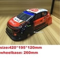 thumbnail image 5 of La carrocería pintada de PVC de 9 estilos más nueva/Accesorios para coches de carreras a la deriva R/C a escala 1/10 con distancia entre ejes de 260 MM y ancho de 190 MM, 5 of 5