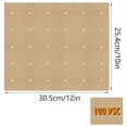 thumbnail image 3 of HBFAGFB Rectangular Double Pot Air Fryer Accessory Paper, Oil Absorbing Silicone Parchment Paper, 3 of 6
