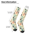 thumbnail image 2 of Honeii Rockets Print Long Socks,Novelty Design Socks Gift for Men and Women,Crew Socks,Calf Socks, 2 of 6