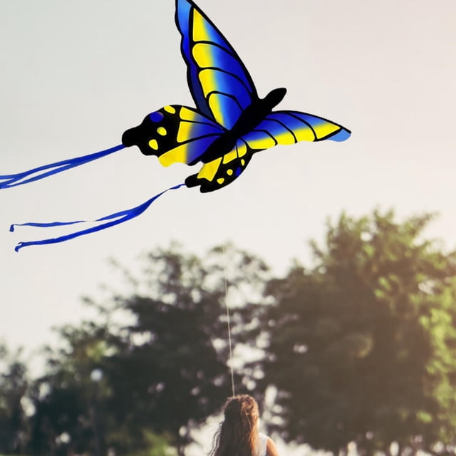Cometas divertidas juguetes al aire libre, juego volador, juegos, actividad playa, colorido fácil de volar, para adultos, , estiloB Macarena Cometas