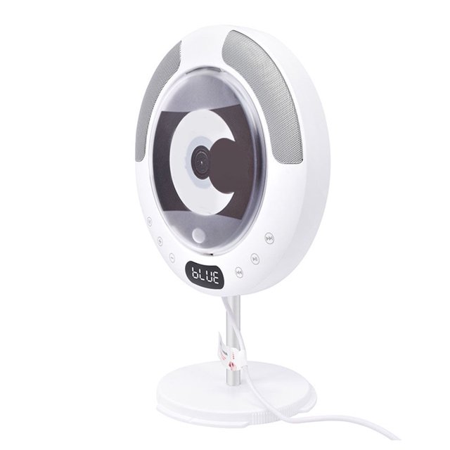 ELEPEX CD Player FM Radio Surround Sound Bluetooth MP3 Player Wall Mount Speaker System Portable DVD Player Discman Player