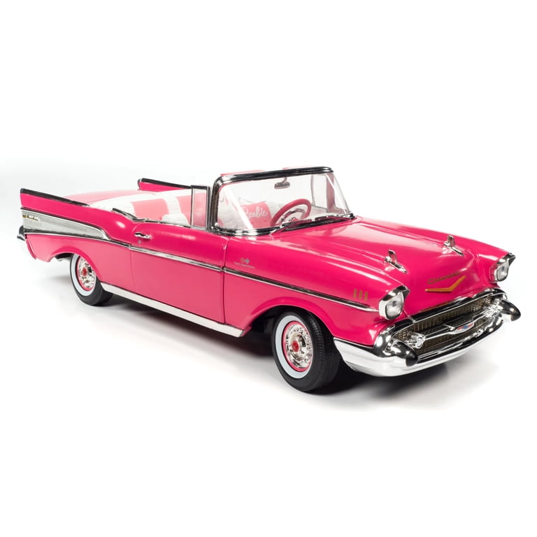 1957 Chevrolet Bel Air Convertible, Pink Barbie, Silver Screen