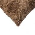 thumbnail image 3 of 20" x 20" x 5" Acrylic Plush, Polyester, Polyfill Brown 2 Pack Pillow, 3 of 3