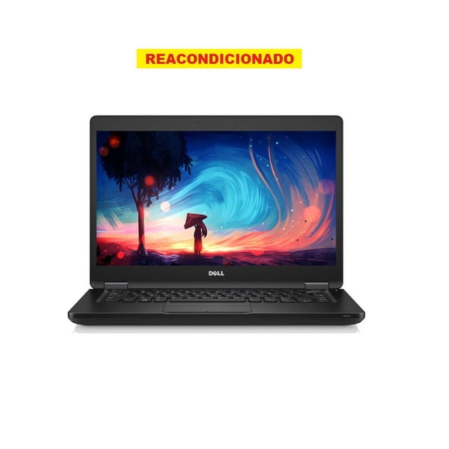 Laptop Dell Latitude 5480 - 14'', Intel Core I5-7a Gen, 8GB RAM, 500GB HDD Reacondicionado.