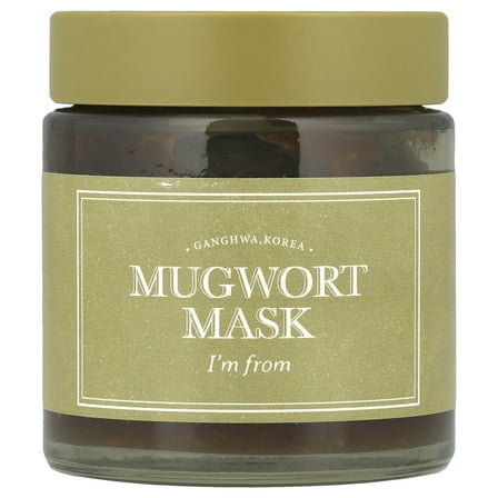 [I'm from] Mugwort Mask 3.7 fl oz | Natural Herb, Tea tree, Wash-off, Cooling and fast Soothing Breakouts
