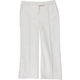 thumbnail image 1 of Alfani Womens Faux Leather Straight Leg Casual Pants, antiquewhite, 16, 1 of 2