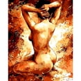 thumbnail image 1 of Kit de pintura por números, lienzo de mujer desnuda DIY, cuadro de arte al óleo, decoración de pared para el hogar Hugtrwg Para estrenar, 1 of 9