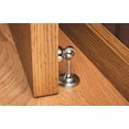thumbnail image 3 of SOSS Zinc Magnetic Door Stop with Hidden Screw Mounts, White Exterior Finish, MDHBWH-HS, 7 x 1 inches, 3 of 5