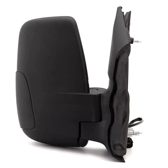 Right Side Mirror for Ford Transit 350 HD 2014-2022 3-Wire Power Adjustment, Black Finish Vehicle Mirror Parts