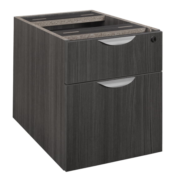 Regency Legacy Box File Pedestal Drawer Unit- Ash Grey