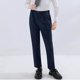 thumbnail image 2 of Odeerbi Pantalones de Traje de Niños Pantalones de Vestido de Cintura Alta Pantalones de Uniforme Escolar de Piernas Rectas Con Bolsillos, 2 of 9