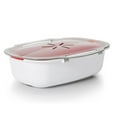 thumbnail image 3 of Tastless Microwave Steamer Removble Microwavable Food Cooker Home Kitchen Food Container, 3 of 10