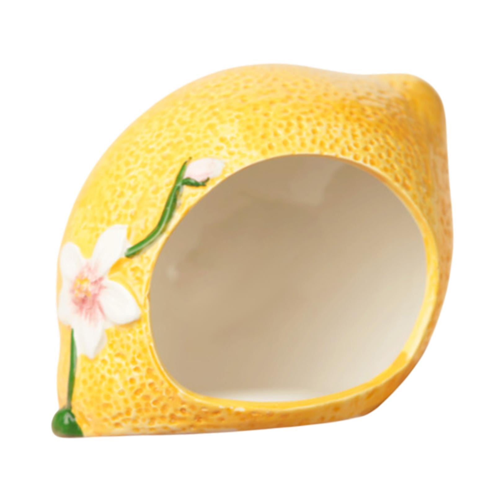 Fzaqwen Hamster House, Caumon Shape Cave Cave Hamster Cage Accessories, Nest Habitat Hut Cage Small Animal Hideout for Petit Hamster Pour Pets De Pets
