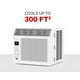 thumbnail image 2 of Aire acondicionado de ventana Honeywell de 6000 BTU con mando a distancia de 250 m², 2 of 3