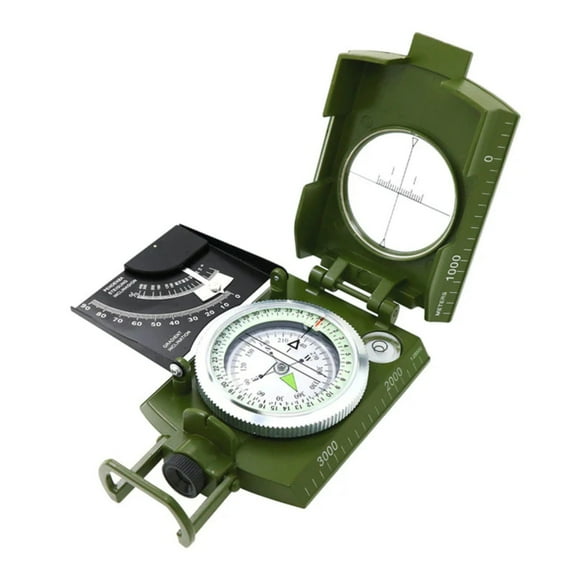 Professional Military Compass with Waterproof Design, High Accuracy Navigation Tool for Hiking, Camping & Outdoor Adventures