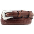 thumbnail image 2 of Cody James Men's Leather Ranger Belt Reg And Big - N24768-02 38, 2 of 2