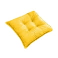 thumbnail image 1 of Almohadillas cuadradas para sillas de jardín - Tejido de poliéster, lavable a máquina, relleno de esponja - para taburetes de exterior, patio y comedor, 1 of 7