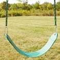 thumbnail image 4 of Swing-N-Slide Heavy Duty Green Swing Seat - 58" Vinyl Coated Chain Backyard Playground Swing for Replacement or Accessories, 4 of 11