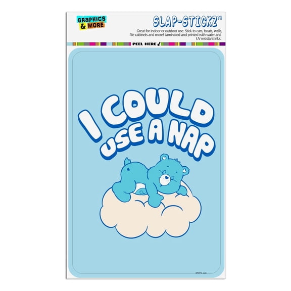 Care Bears Bedtime Bear I Could Use a Nap Home Business Office Sign