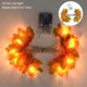thumbnail image 1 of Guirnalda de luces LED de hojas de arce de 3 m y 20 LED con hojas de otoño falsas, guirnalda de hadas para Navidad, Acción de Gracias, fiesta de Halloween, decoración del hogar, 1 of 6